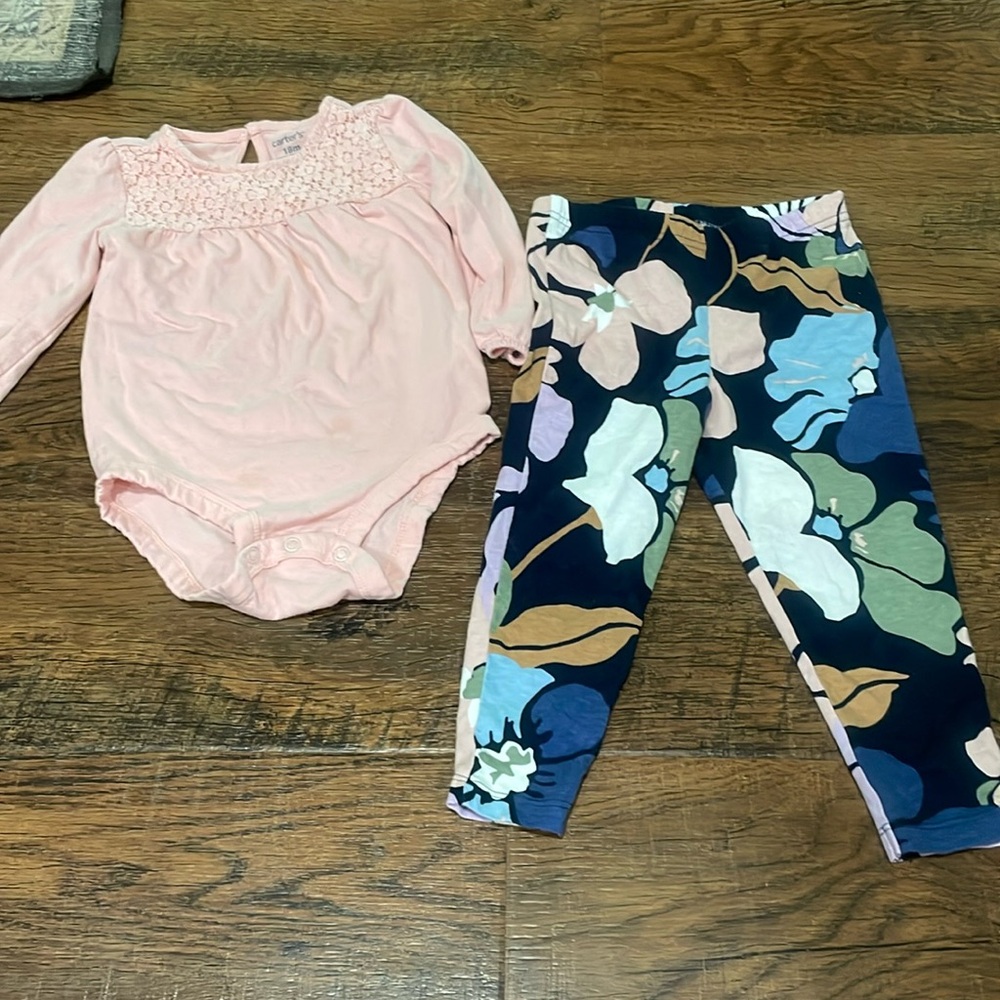 Carters 18month matching outfit